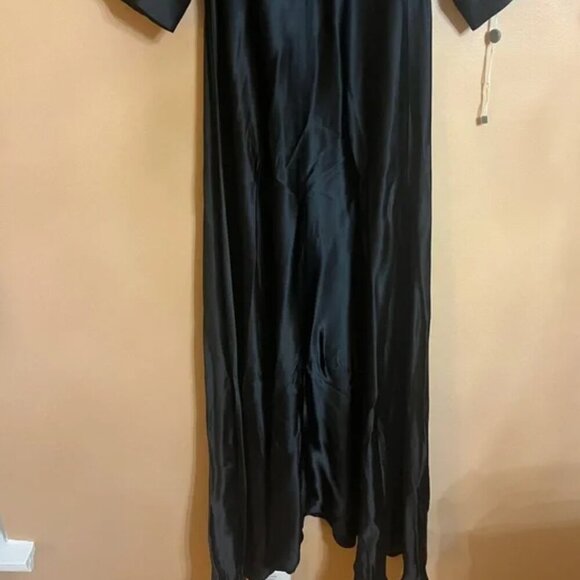 DEITAS 100% Silk Pleated Maxi Dress - Picture 10 of 16